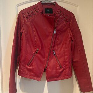 Red Biker Jacket